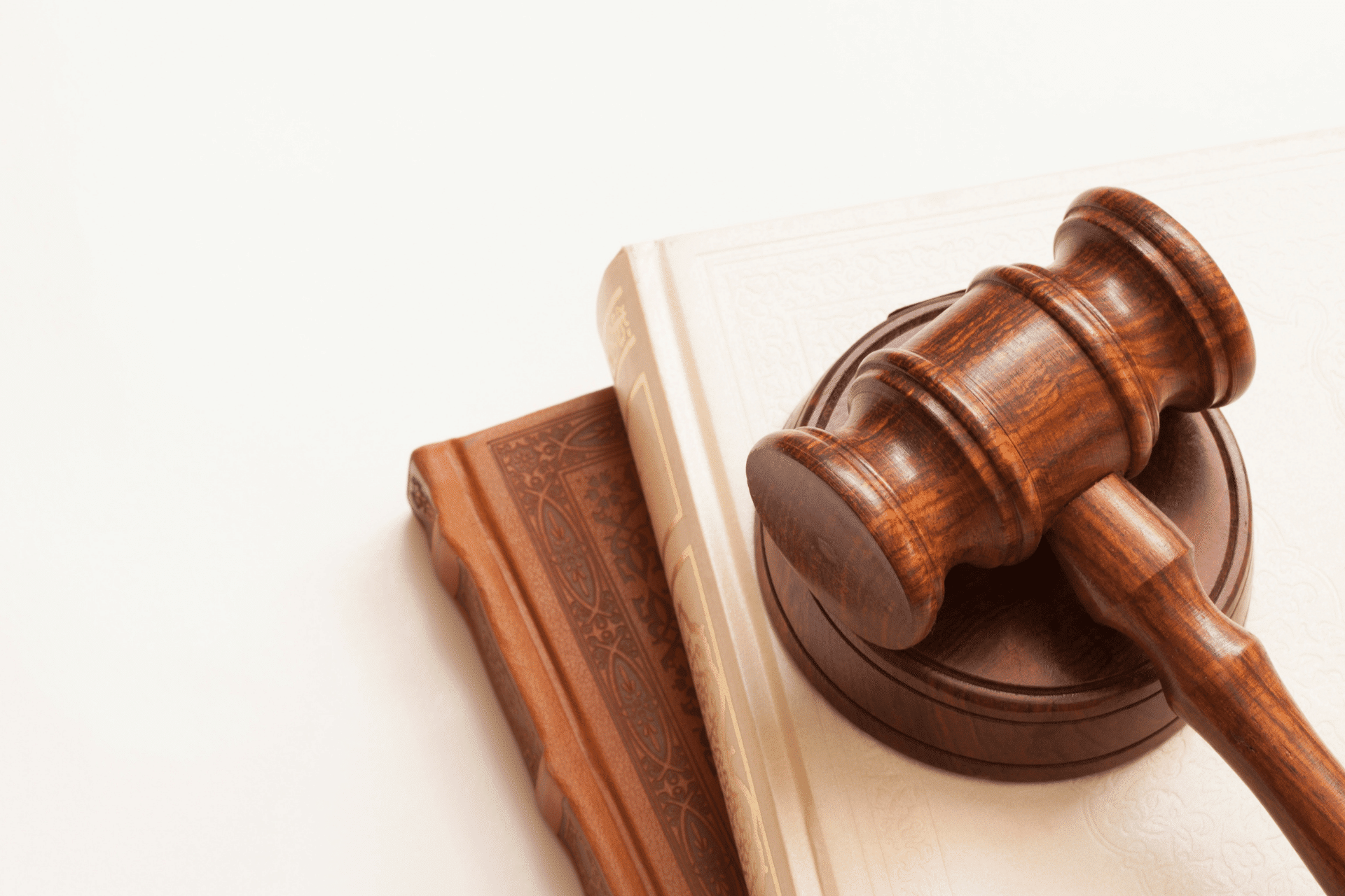 judge's gavel on a desk